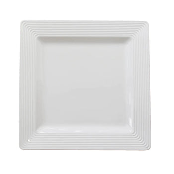 Nora Fleming Stoneware: Pinstripes Square Platter